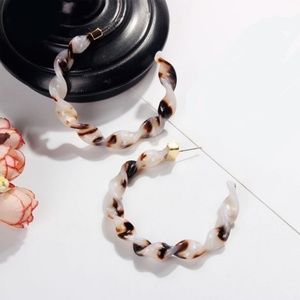 Urban Outfitters Jewelry - LAST ONE!! Twisty Hoops Urban Outfitters Jewelry - LAST ONE!! Twisty Hoops